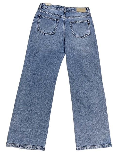 Rückseite: Zhrill Damenjeans ZHJOSA D125701-W701blue124 loose fit 7/8Länge weites Bein