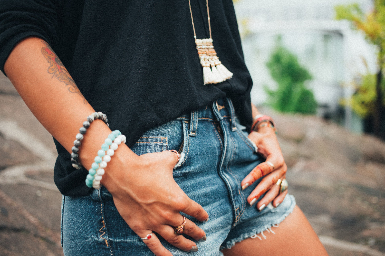 Shirts und Jeans Damen
