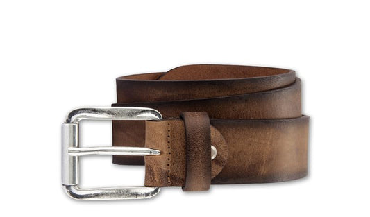 Bernd Götz Büffel Ledergürtel braun 4cm breit 402808