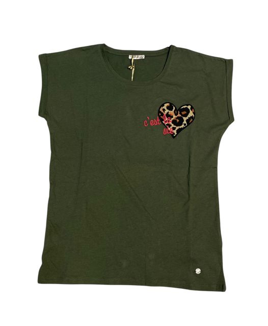 Key Largo WT BELLE 00488 khaki 1505 Damen T-Shirt