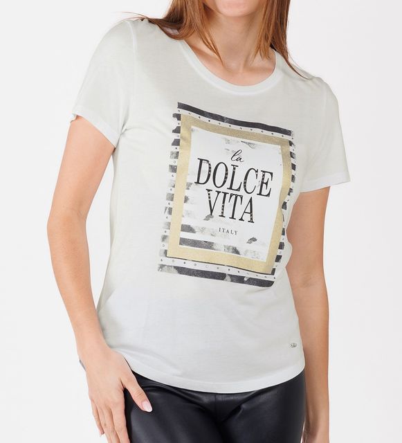 Modellbild: Key Largo STELLA round WT00524 weiß 1000 Glimmerprint