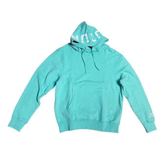 Key Largo  MSW00140 FUTURE hoodie oversize 1213 turquoise