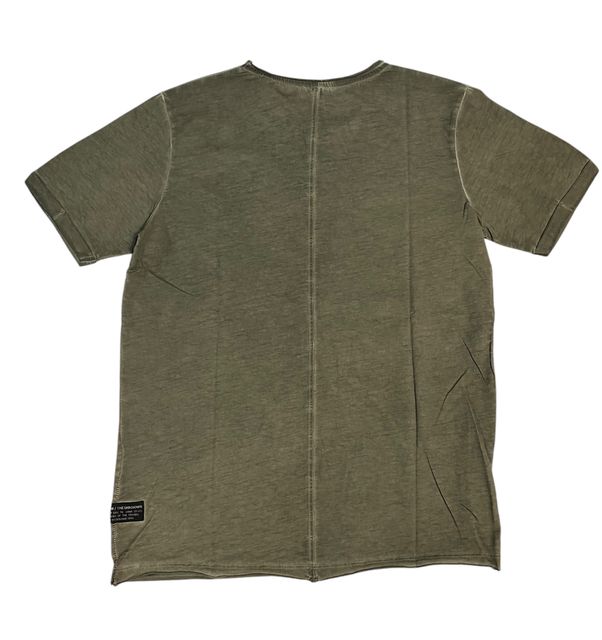 Key Largo KLWHEELS round MT00608 military green 1502 Motoprint