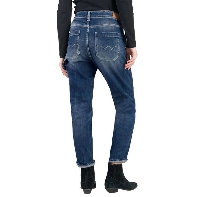 Back: Le Temps Des Cerises Girlfriendjeans 400/60 Union blue denim