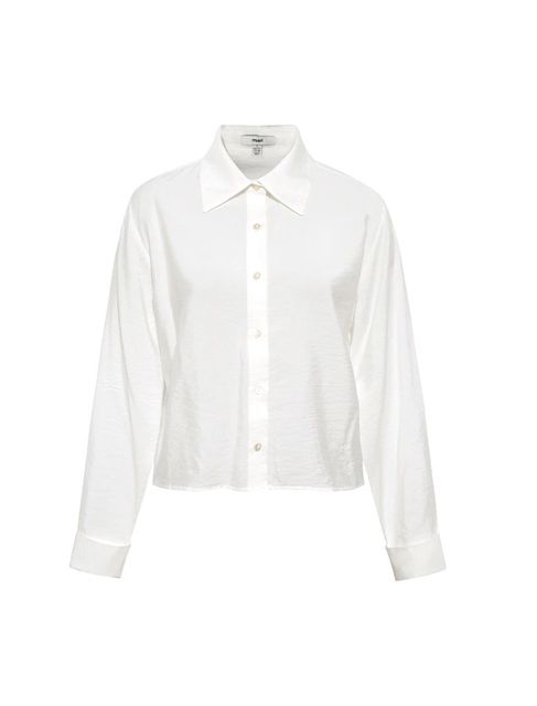 Frontansicht: Mavi WOVEN SHORT SHIRT 1211025-620 white