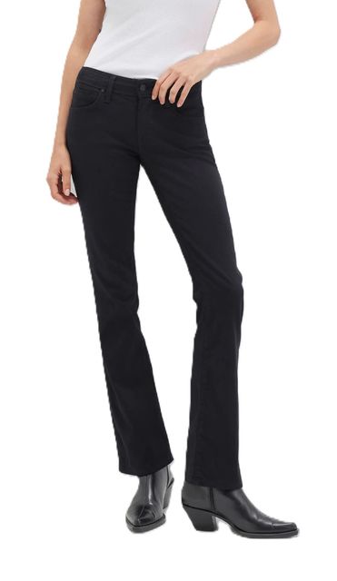 Frontansicht: Mavi BELLA MID RISE 100484 90148 double black str Bootcut Jeans