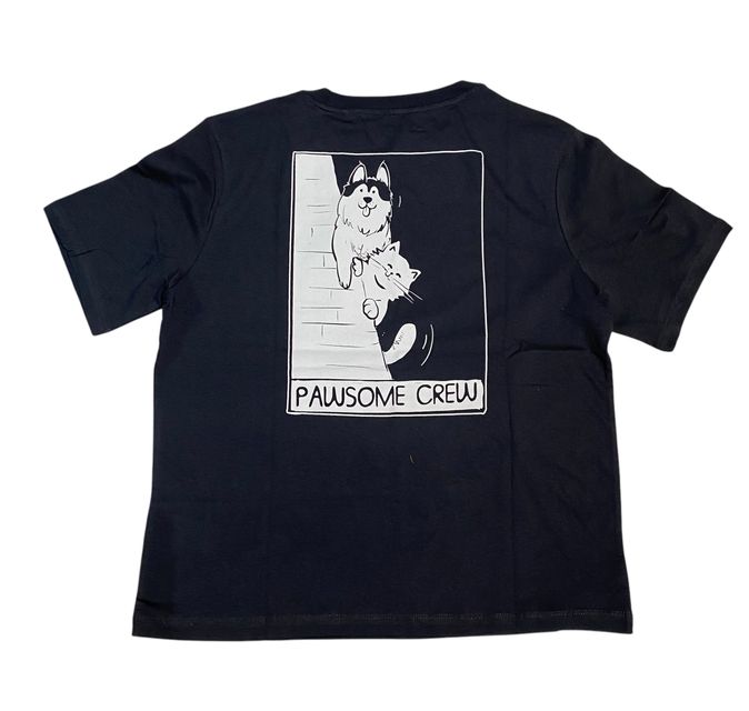 Mavi CAT PRINTED GRAPHIC TEE 1612975-70087 phantom