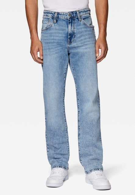 Front: Mavi Herren Jeans loose fit  foggy blue used vintage LISBON 0010039-89126