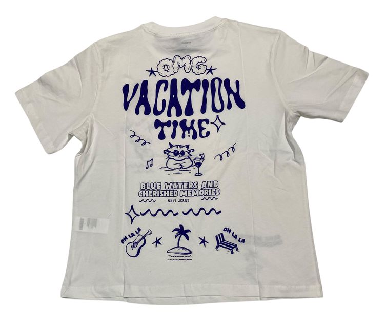 Rückansicht: Mavi BEACH PRINTED T-SHIRT 1613168-70057 antique white 