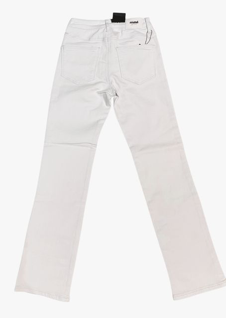 Rückansicht: Mavi straight leg Damenjeans white gold premium KENDRA 10746 86459