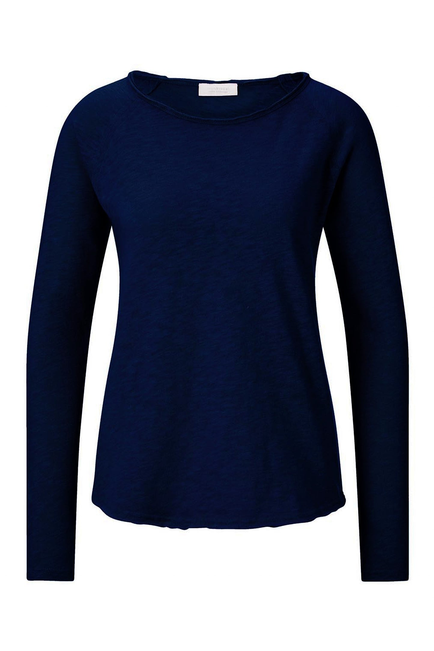 Rich&Royal Organic Heavy Jersey Slubstrickshirt deep blue O HJ LS