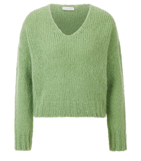Rich&Royal V-Neck Pullover 447 matcha 2410-189