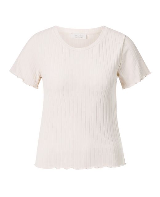  Frontansich: Rich&Royal NOS EV Rib Shirt 113 pearl white