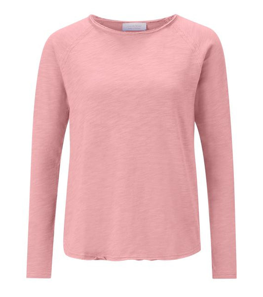 Rich&Royal O HJ LS Organic Heavy Jersey Longsleeve 604 frozen rose