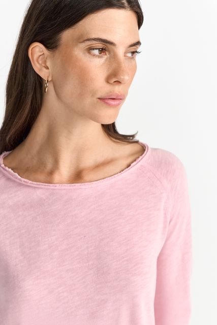 Rich&Royal O HJ LS Organic Heavy Jersey Longsleeve 606 rosewater