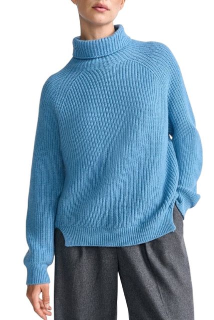 Rich&Royal 2510 T Neck K rec 745 dusty blue Cozy Crew Turtle Neck