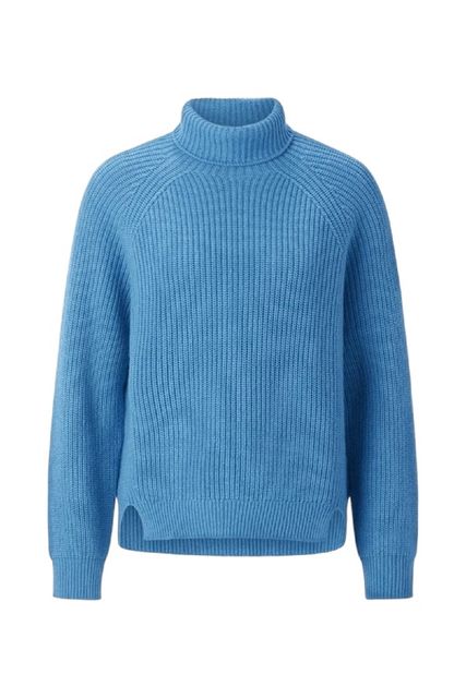 Frontansicht: Rich&Royal 2510 T Neck K rec 745 dusty blue Cozy Crew Turtle Neck