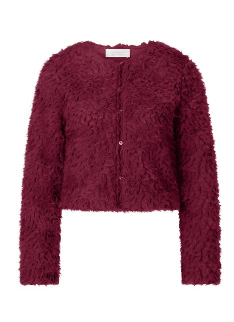 Frontansicht: Rich&Royal 2506-860 Short Lace Jacket 599 ruby glow