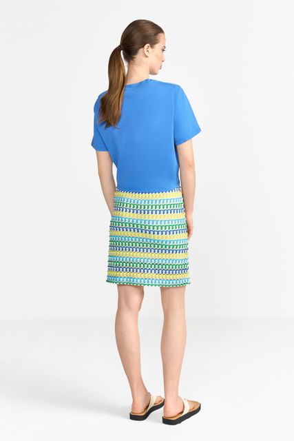 Rückansicht: Rich&Royal 2505-449 washed T-Shirt 769 palace blue