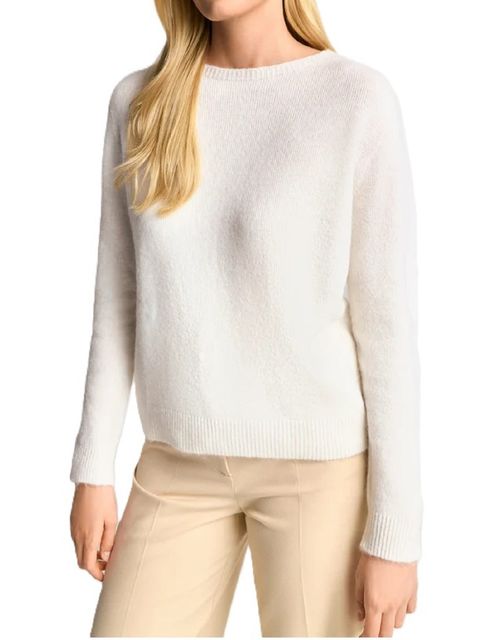 Vorderansicht: Rich&Royal Cozy Crew Neck113 pearl white Pullover