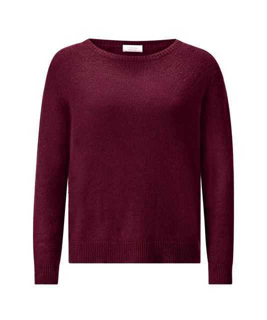 Rich&Royal Cozy Crew Neck 599 ruby glow Pullover