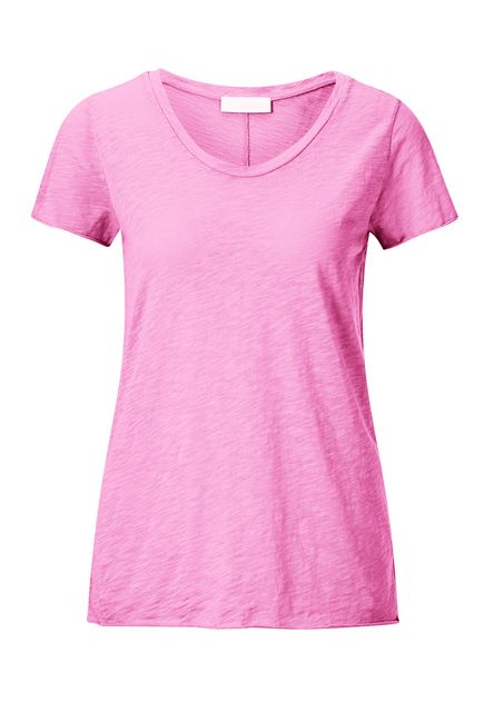 Rich&Royal Organic Slub Shirt  O Slub Shirt 528 bubblegum pink