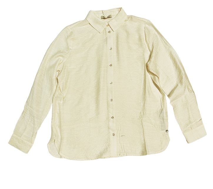 Surkana 554NECA121 Hemdbluse hellbeige