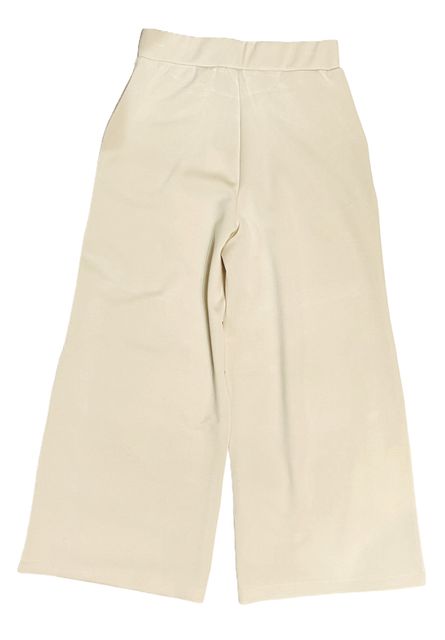 Rückseite: Surkana stylische Feinjerseyhose weiter Schlag hellbeige 564NEMO512