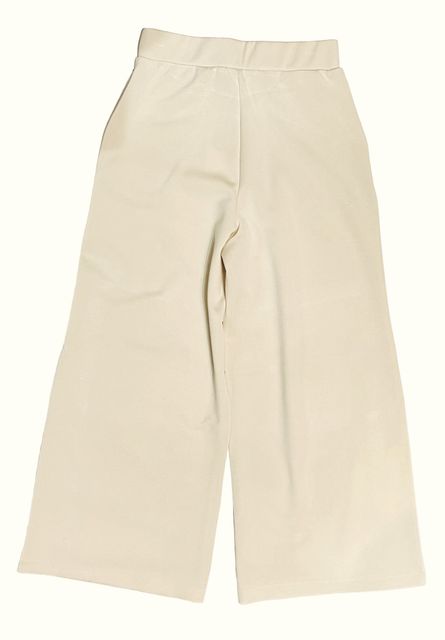 Surkana stylische Feinjerseyhose weiter Schlag hellbeige 564NEMO512