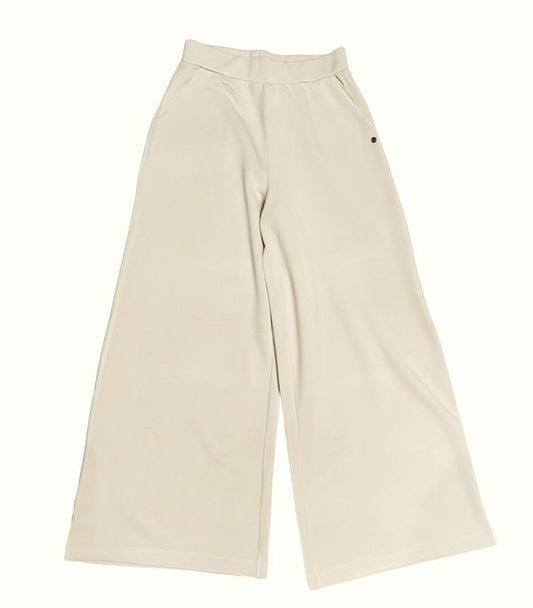 Surkana stylische Feinjerseyhose weiter Schlag hellbeige 564NEMO512