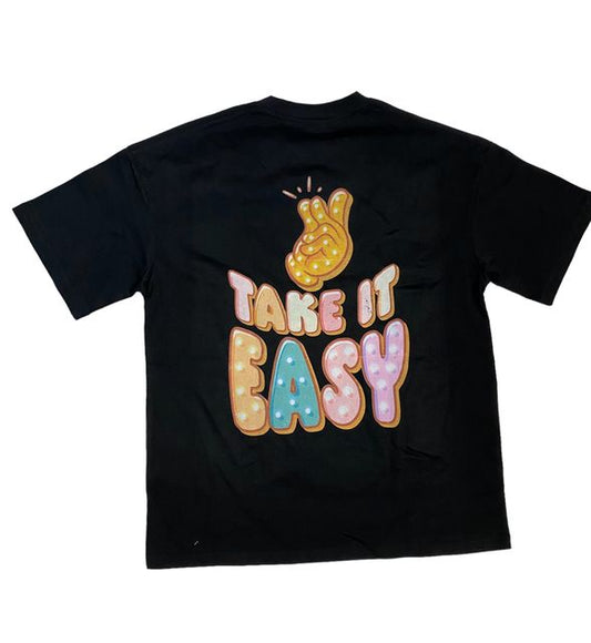 Unknown  UCC002-2-1  Unknown CC Unisex Oversized Shirt black UCC-EASY