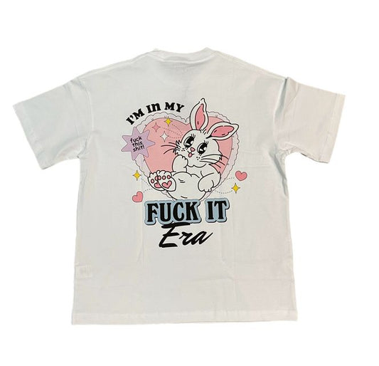 Rückseite: Unknown  UCC002-1-1  Unknown CC Unisex Oversized Shirt white UCC-ERA