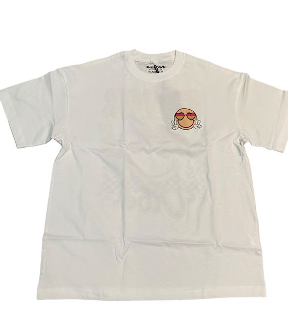 Voederseite: Unknown  UCC002-1-1  Unknown CC Unisex Oversized Shirt white UCC-SUMMER