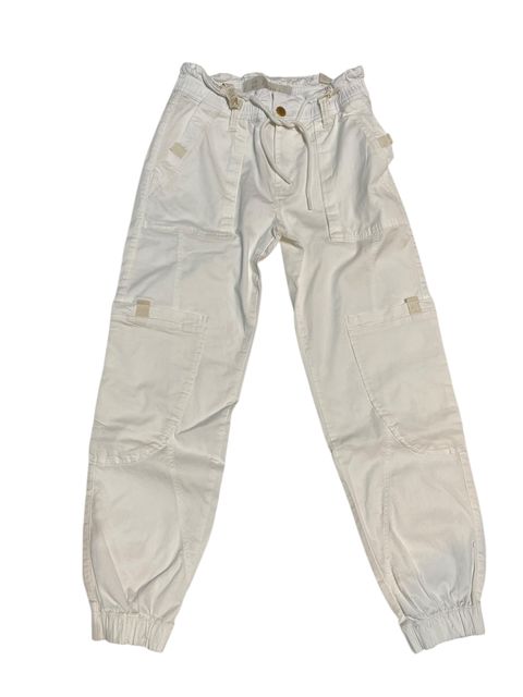 ZHRILL Damen Cargohose taupe knöchellang elastischer Bund ZHFINNA N086-N037 creme 151 264