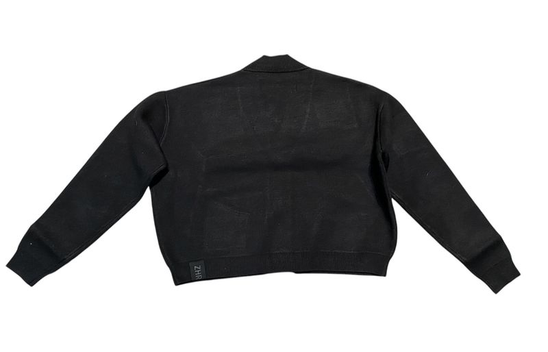 Zhrill Strickjacke jet black Knopfverschluß V-Neck ZH GLORIA ZK524651 