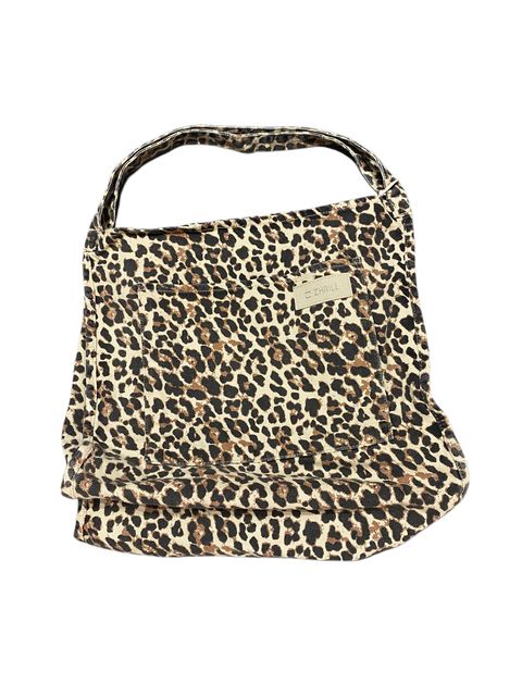 geschlossenen Seitenfalten: Zhrill cooler Denim-Shopper sand Leoprint  ZH BASA ZA101-W210